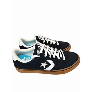 Converse Tobin Low Black White Brown Mens Size 9.5 A09827C Canvas Shoes NWB